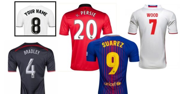 Football Shirt Printing Glasgow